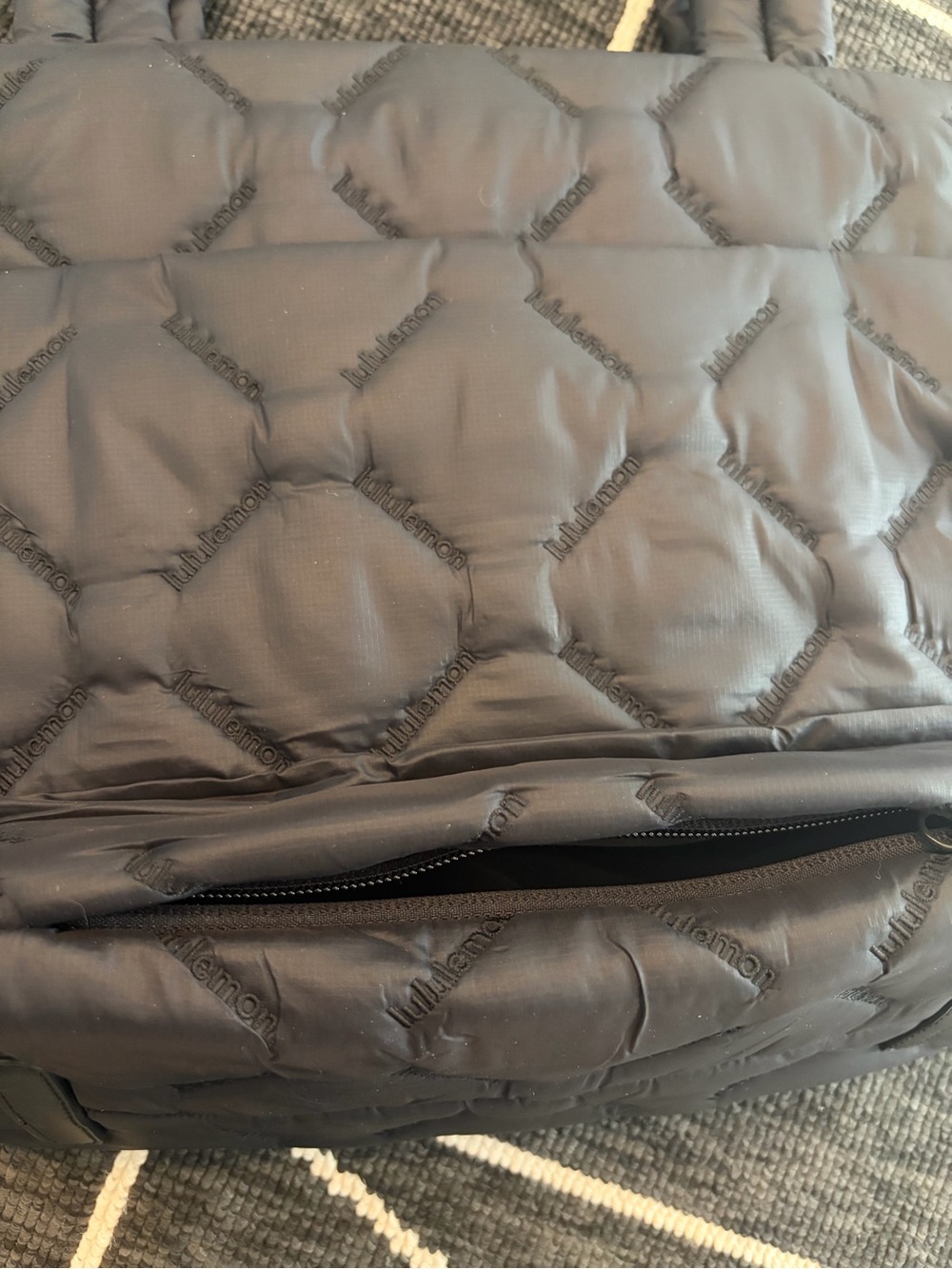 lululemon athletica Black Quality Pleasures Medium Tote 12L (Black ) - Picture 7 of 7